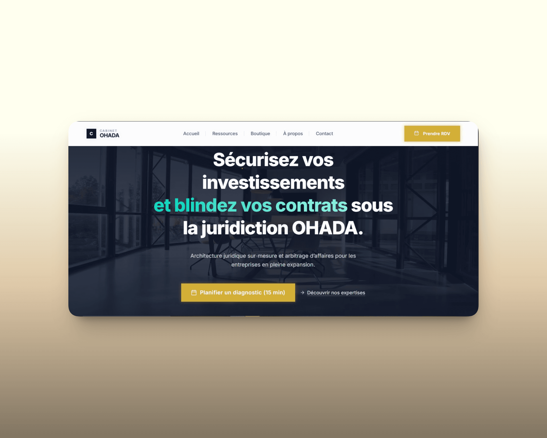 Cabinet Koné — Droit OHADA